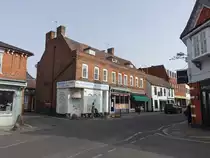 Ingatestone, H�user und Gesch�fte in der High Street (06.09.2023)