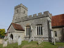 Tolleshunt, Pfarrkirche St. Nikolaus, erbaut im 11. Jahrhundert (06.09.2023)