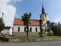 Br�ckau, evangelische Dorfkirche an der Hauptstra�e (24.06.2023)