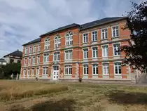 Ellefeld, Grundschule Otto Sch�ler in der Schulstra�e, erbaut 1897 (23.07.2023)