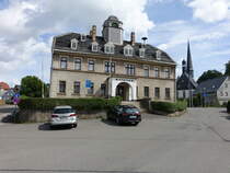 Mlsen, Rathausgebude in der Schulstrae (13.08.2023)