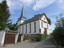 Niederwiera, evangelische Allerheiligenkirche, erbaut von 1825 bis 1827 (13.08.2023)