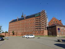 Stollberg, Schloss Hoheneck, mittelalterliche Grenzfestung, erbaut um 1200, seit dem 17. Jahrhundert Gefngnis (16.09.2023)