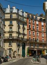 Stimmung in Mont-Marte. Die Aufnahme stammt von Paris, Juni, 2023.