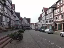 Allendorf, Fachwerkh�user in der Kirchstra�e (26.09.2023)