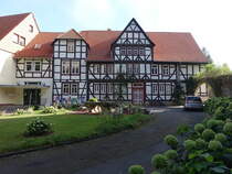 Allendorf, evangelisches Gemeindehaus am Kirchplatz (26.09.2023)