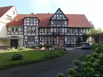 Allendorf, evangelisches Gemeindehaus am Kirchplatz (26.09.2023)