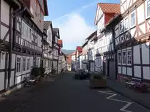 Allendorf, Fachwerkh�user in der Schusterstra�e (26.09.2023)