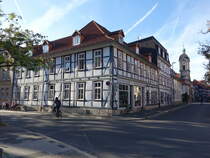 Gttingen, Fachwerkhuser in der Hospitalstrae (26.09.2023)