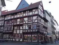 G�ttingen, Fachwerkhaus Ecke Kurze Stra�e und Groner Stra�e (26.09.2023)