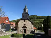 Sch�nhagen, kath. St. Michael Kirche, erbaut 1741 (26.09.2023)