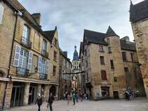 Sarlat, Place de la Libert, Platz der Freiheit, 17.12.2022