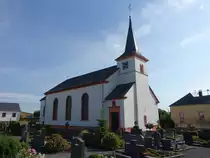 Dockendorf, kath. Pfarrkirche St. Martin, Saalbau von 1833 (22.06.2022)