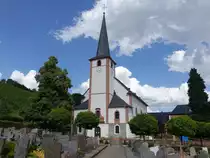 Dreis, kath. Pfarrkirche St. Martin, erbaut von 1755 bis 1756 (23.06.2022)