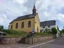 Naurath, kath. Filialkirche St. Elisabeth, Saalbau von 1762 (23.06.2022)