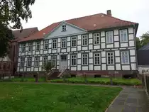 Einbeck, evangelische Pfarrb�ro am Stiftsplatz (29.09.2023)