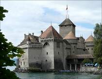 Das Ch�teau de Chillon fotografiert am 02.08.08. (Jeanny)