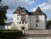 Schloss F�rstenberg, erbaut um 1600 durch Herzog Heinrich Julius von Braunschweig-Wolfenb�ttel, seit 1750 Sitz der Porzellanmanufaktur (30.09.2023)