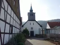 Pegestorf, evangelische Dorfkirche, erbaut 1749 (30.09.2023)