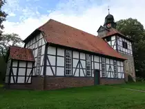 Berka, evangelische St. Martini Kirche, erbaut von 1779 bis 1784 (01.10.2023)