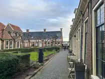 Das Pepergasthuis ist ein Innenhof in der niederl�ndischen Stadt Groningen. Aufnahme: 29. Dezember 2023.