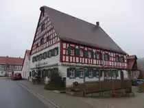 Unternbibert, Gasthof zur Krone in der Hauptstra�e (18.12.2016)