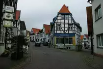 Blomberg, Fachwerkh�user in der Brinkstra�e (12.05.2010)