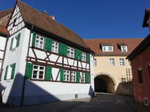 Wolframs-Eschenbach, ehem. Kaplanhaus in der Frbergasse, erbaut 1666 (07.03.2021)