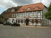 Grevesmhlen, Marktapotheke am Marktplatz (12.07.2012)