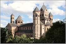 Mit dem Bau der Abteikirche des Klosters Maria Laach wurde im 11. Jahrhundert begonnen. 13.08.2008