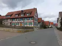 Hetzles, Fachwerkh�user in der Hauptstra�e (27.03.2016)