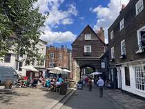 Altstadt von Rochester, England, August 2023