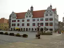 Torgau, Rathaus am Markt, erbaut von 1561 bis 1565 (20.09.2012)