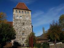 Aarau, Haupstadt des Kantons Aargau, 16.000 Einwohner.
Schl�ssli - Seit 1939 wird die kleine Burg kontinuierlich zum Stadtmuseum ausgebaut. 2.11.2006 