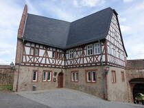 Hering, Kommandantenhaus von 1524 in der Festung Otzberg (25.07.2020)