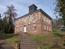 Langenhain, evangelische Kirche, erbaut 1837 von Johann Friedrich Matthei (17.03.2024)