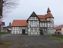 Elvershausen, Gastst�tte zum braunen Hirsch an der Dorfstra�e (19.03.2024)