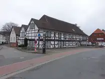 Bad Harzburg, Gasthof Brauner Hirsch in der Herzog Julius Stra�e (21.03.2024)