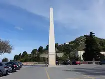 Paola, Obelisk an der Piazza San Francesco (06.04.2024)
