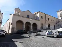 Rossano Calabro, Pfarrkirche San Bernardino, erbaut im 15. Jahrhundert (07.04.2024)