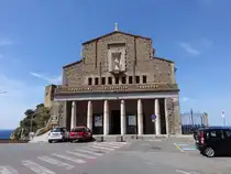 Scilla, Pfarrkirche dell Immacolata, erbaut ab 1310, moderner Umbau 1958 (09.04.2024)