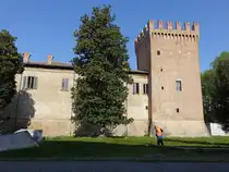 San Martino in Rio, Rocca Estene, erbaut ab 1167 (12.04.2024)