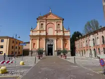 Goito, Pfarrkirche San Pietro, erbaut von 1729 bis 1734 (12.04.2024)