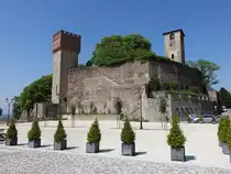 Volta Mantovana, Palazzo Gonzaga, erbaut im 15. Jahrhundert durch Ludovico II. (12.04.2024)