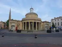 Bridgwater, Rotunde der Markthalle in der Cornhill Stra�e (12.05.2024)