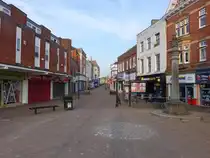 Bridgwater, H�user in der Cornhill Stra�e, Somerset (12.05.2024)