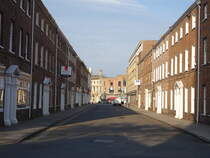 Taunton, Huser in der Hammet Street, Somerset (12.05.2024)