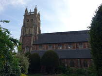 Taunton, kath. Pfarrkirche St. George, erbaut von 1858 bis 1912 durch den Architekten Benjamin Bucknall (12.05.2024)