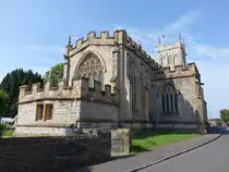 Huish Episcopi, Pfarrkirche All Saints, erbaut im 15. Jahrhundert (12.05.2024)