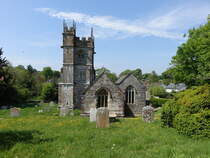 Piddlehinton, Pfarrkirche St. Mary, erbaut im 15. Jahrhundert (12.05.2024)